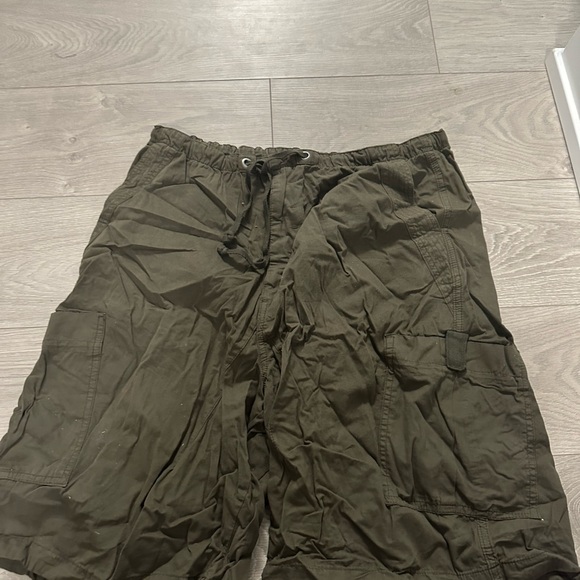 Jaded ldn parachute shorts (grey n black) - Picture 3 of 5